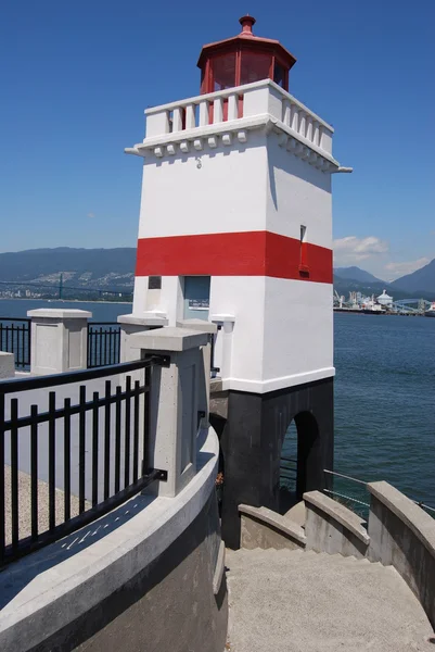 Stanley Park Lighthouse — Stock Photo, Image
