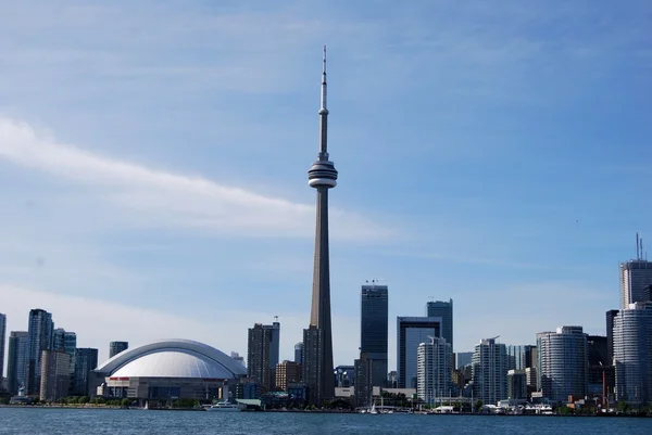 Вид на город Торонто — стоковое фото