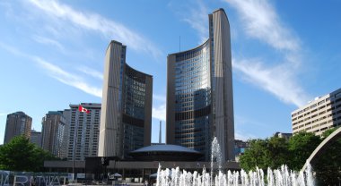 City Hall in Toronto, Canada clipart