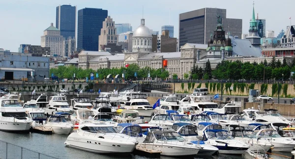 Montreal waterfont in Canada — Stockfoto