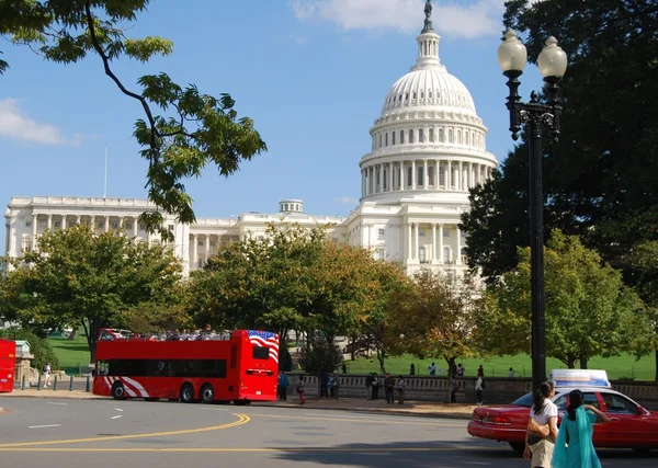华盛顿 dc 国会大厦、 美国 — 图库照片