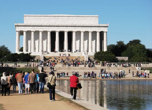 Monumento a Washington DC Lincoln — Foto de Stock