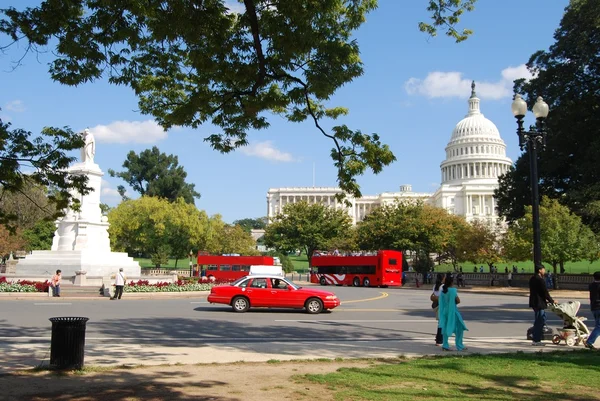 华盛顿 dc 国会大厦、 美国 — 图库照片
