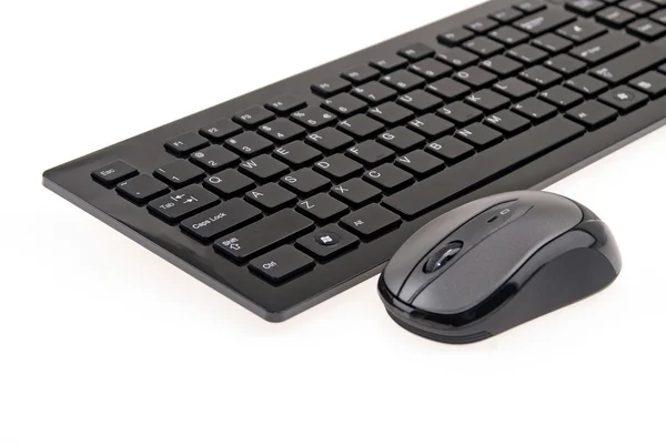 Keyboard with Mouse Royalty Free Stock Images