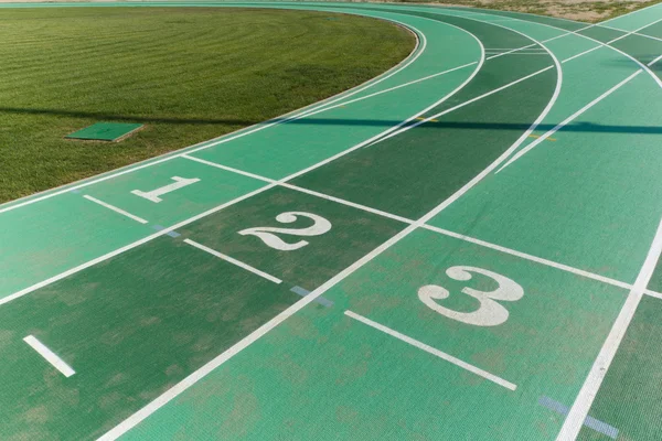 Athletics track — Stock Photo, Image