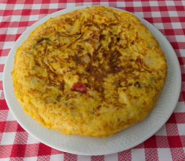 patates ve soğan omlet