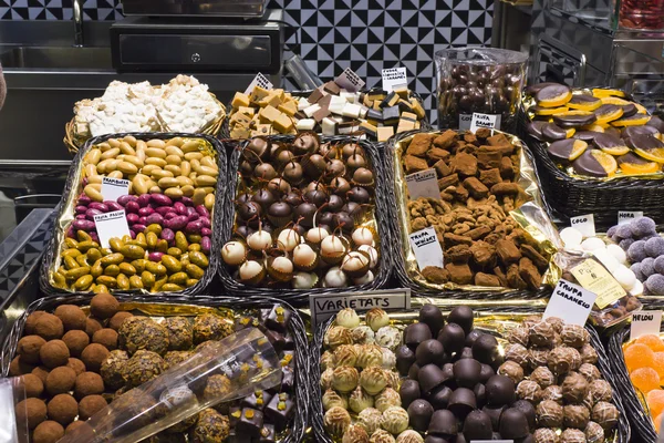 Csokoládék széles választékát — Stock Fotó