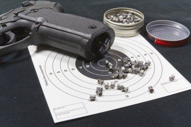 Pellet gun clipart