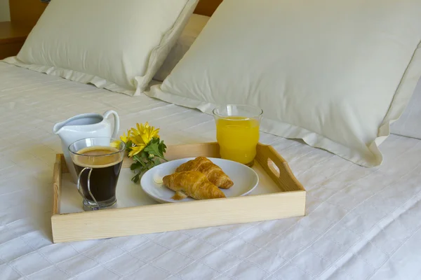Breakfast tray — Stock Photo, Image