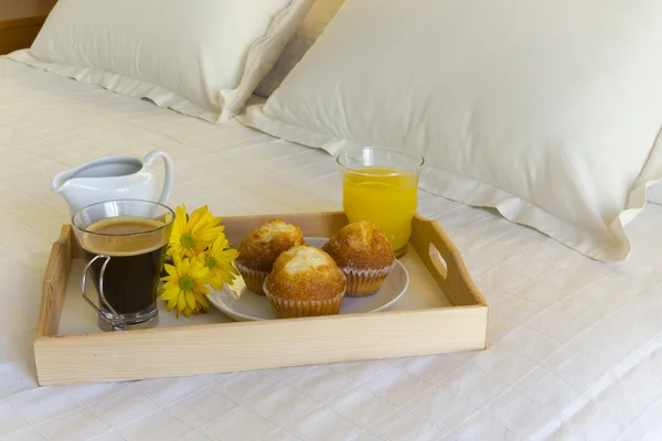Breakfast tray — Stock Photo, Image