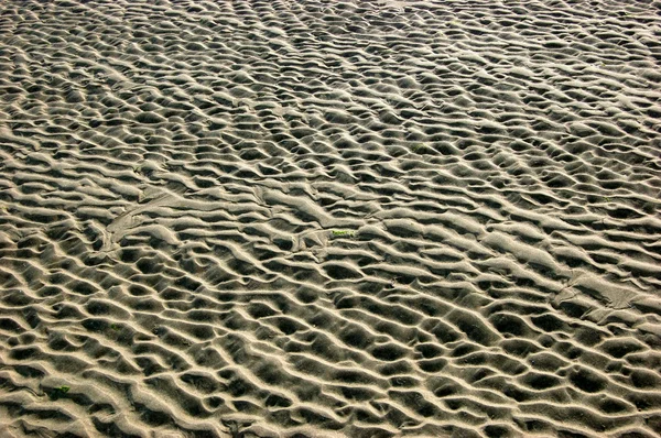 Песок на пляже — стоковое фото