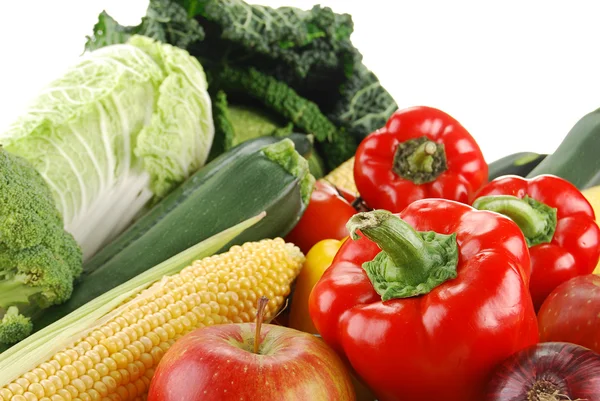 Zusammensetzung mit rohem Gemüse — Stockfoto