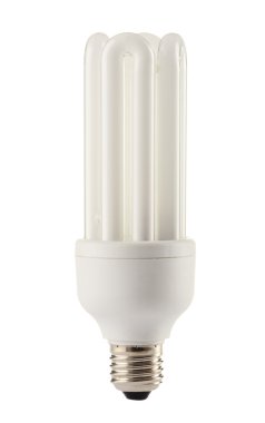 Compact fluorescent lamp clipart