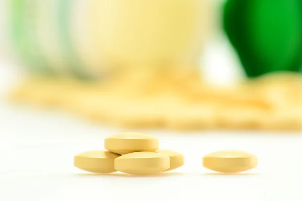 Összetételű tabletták — Stock Fotó