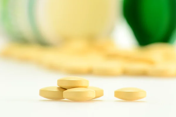 Composition pills — Stock Photo, Image