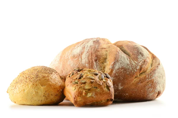빵과 롤으로 구성 — 스톡 사진