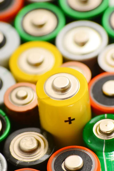 Baterie alkaliczne — Zdjęcie stockowe