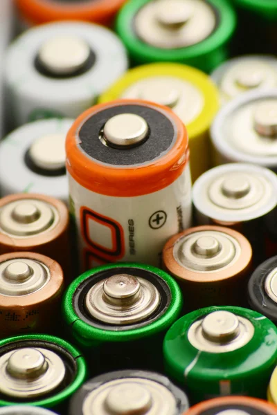 Baterie alkaliczne — Zdjęcie stockowe
