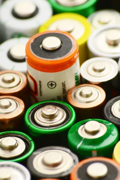 Batterie alcaline — Foto Stock