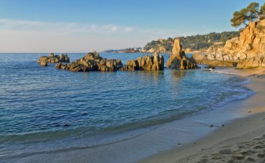 Calonge, costa brava, İspanya