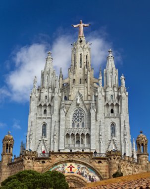 İspanya barcelona temple de sagrat kor tibidabo