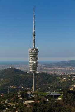 catalonia, İspanya barcelona, collserola Kulesi