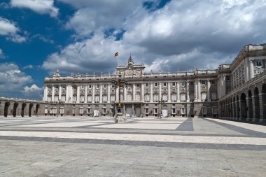 Palacio Real de Madrid, Spain clipart