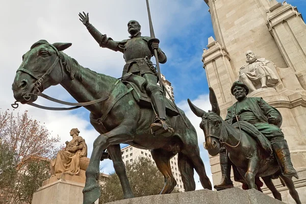 Don Quichot en Sancho Panza — Stockfoto