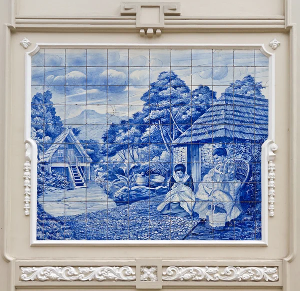Cerâmica típica de Portugal — Fotografia de Stock