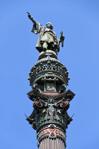 콜 롬 부스 기념물, 바르셀로나 — 스톡 사진