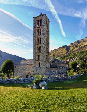 Romanesk kilise sant climent de taull, Katalonya, İspanya