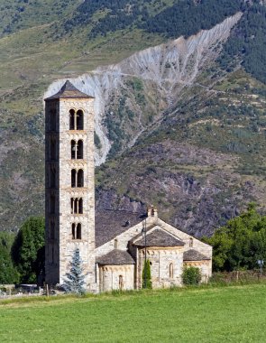 Romanesk kilise sant climent de taull, Katalonya, İspanya