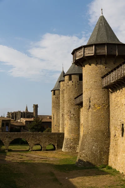 Carcasona, Francia, UNESCO. Castillo — Foto de Stock
