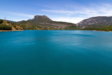 Embalse de Les Escales clipart