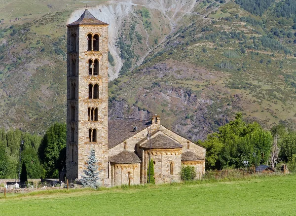Romański kościół sant climent de taull, Katalonia, Hiszpania — Zdjęcie stockowe