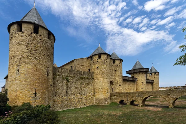 stock image Carcassonne, France, UNESCO. Castle
