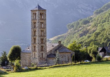 Romanesk kilise sant climent de taull, Katalonya, İspanya