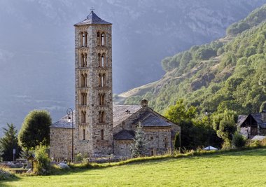 Romanesque church of Sant Climent de Taull, Catalonia, Spain clipart