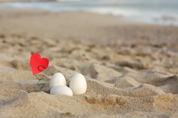 stock image Esater on the beach