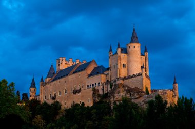 Fortress of Segovia clipart