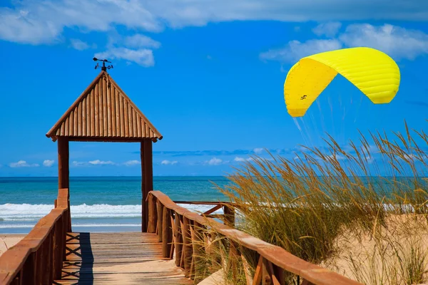 Beach of Cortadura ( Cadiz ) — Stock Photo, Image