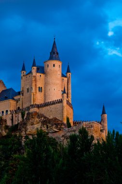 Fortress of Segovia clipart