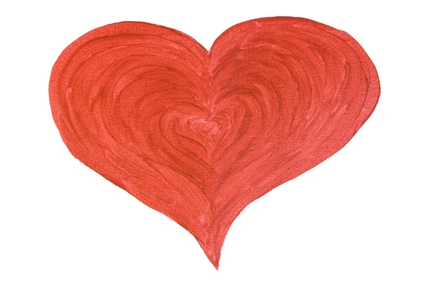 Red heart — Stock Photo, Image