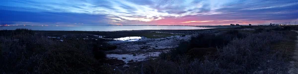 Sunrises on the bay of Cadiz — Stock Photo, Image