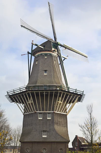 stock image Windmill in Amsterdam