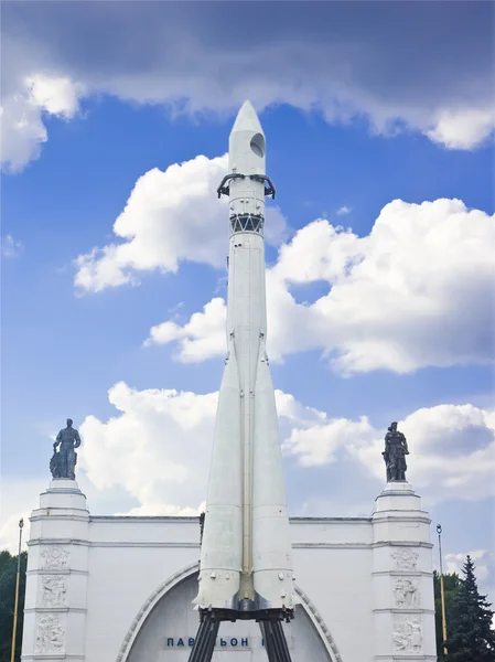 Het eerste Russische ruimte schip "vostok-1" — Stockfoto