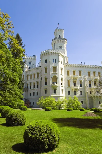 Burg hluboka in der Tschechischen Republik — Stockfoto