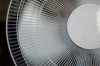 Fan in Motion. Front View. clipart