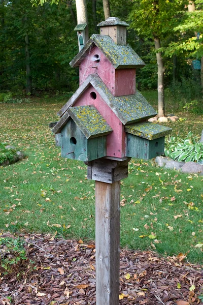 Maison d'oiseaux abandonnée — Photo