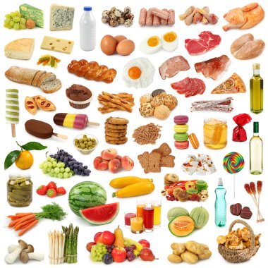 Food collection clipart